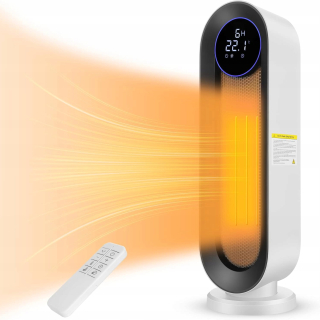 Stĺpový ventilátorový ohrievač, Tichý elektrický ohrievač Farelka s prívodom vzduchu